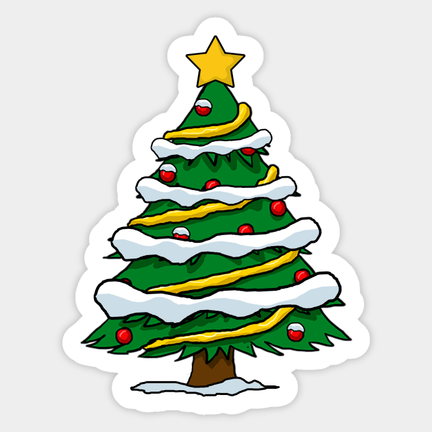 Christmas tree Sticker by your.loved.shirts